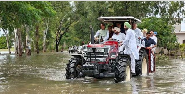 "Shivraj Singh Chouhan Punjab flood damage report submission to PM Modi"
